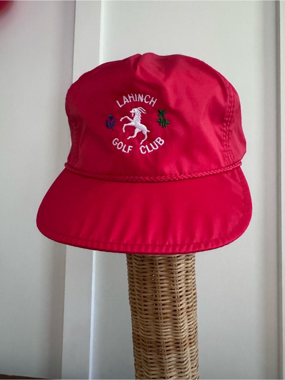 Lahinch Golf Club Red Embroidered Cap